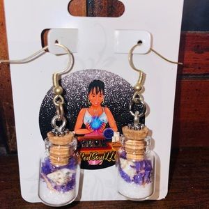 Spell jar earrings